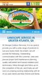 Mobile Screenshot of georgiaoutdoorservices.com